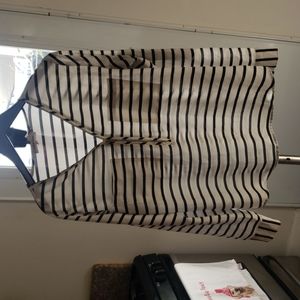 Calvin Klein black and white shirt